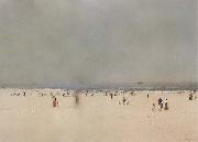 Atkinson Grimshaw Sand,Sea and Sky A Summer Fantasy oil painting on canvas